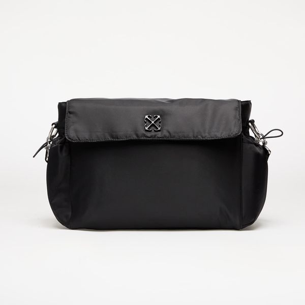 OFF-WHITE KIDS Torba OFF-WHITE KIDS Arrow Soft Jitney Diaper Bag Black Universal