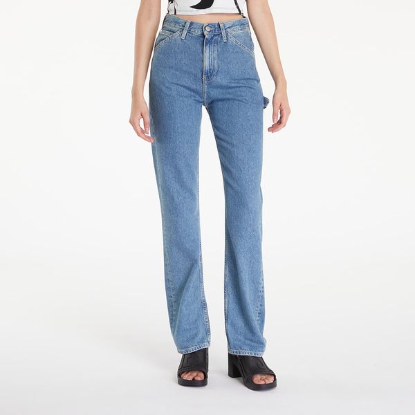 Calvin Klein Traperice Calvin Klein Jeans High Rise Straight Denim Light W27/L32