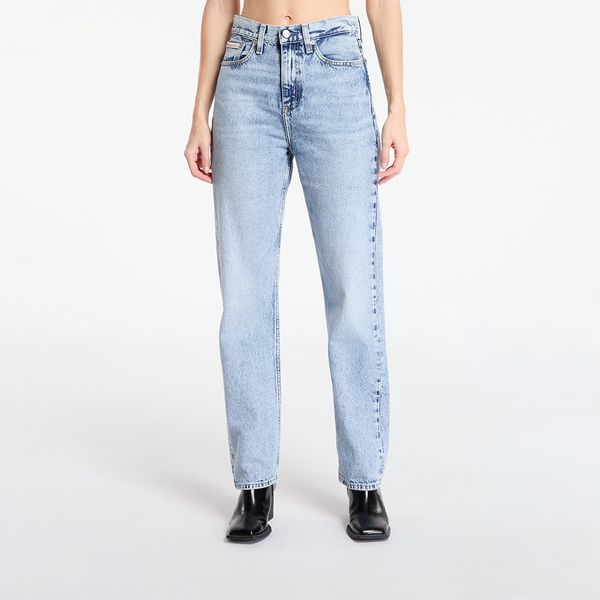 Calvin Klein Traperice Calvin Klein Jeans High Rise Straight Jeans Denim Medium W25/L30