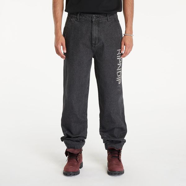 RIPNDIP Traperice RIPNDIP Rockstar Distressed Denim Pants Black M