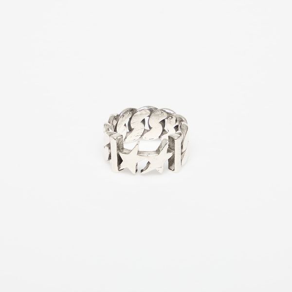 TwoJeys Twojeys Cuban Icon Ring Silver 60 mm