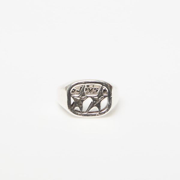 TwoJeys TwoJeys Framed Ring Silver 56 mm