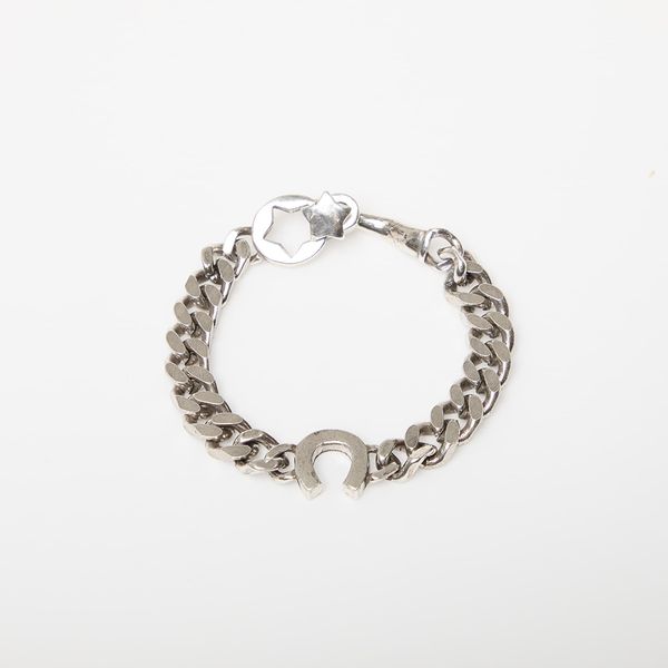 TwoJeys TwoJeys Horseshoe Bracelet Silver 18 cm