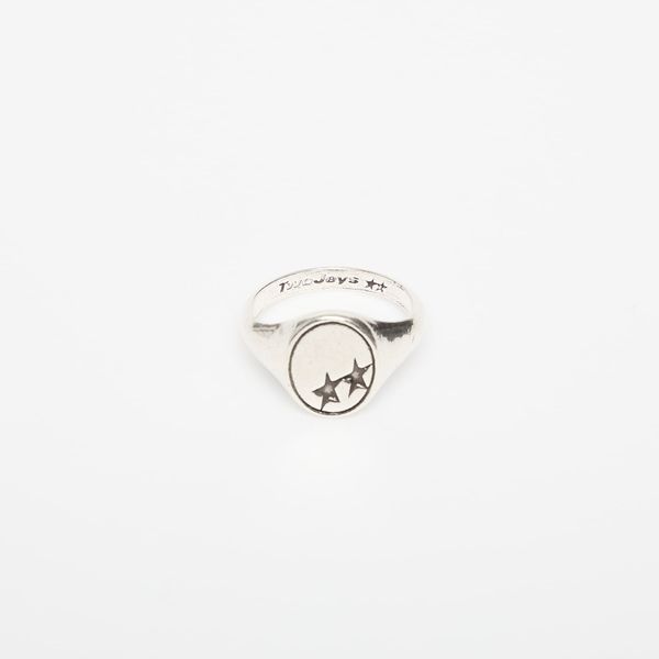 TwoJeys Twojeys Oval Ring Silver 56 mm