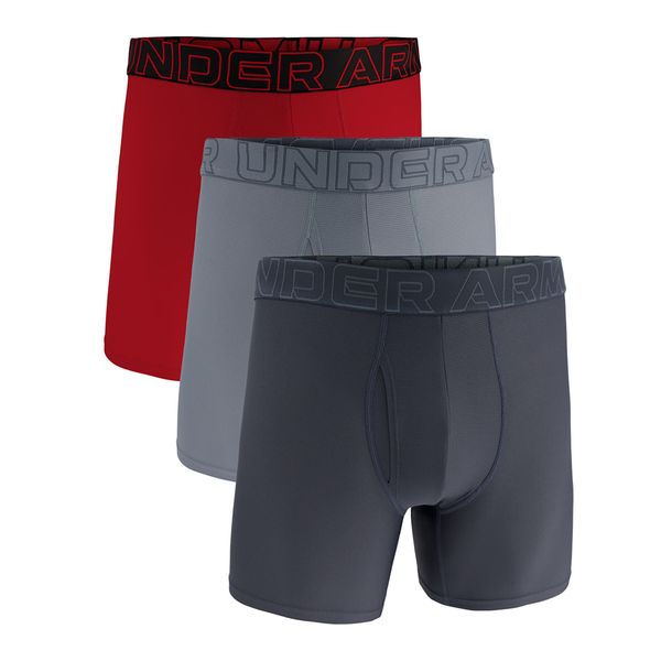 Under Armour Under Armour M Perf Tech Mesh 6in 3-Pack Grey XS