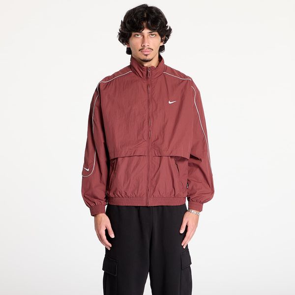 Nike Vjetrovka Nike Sportswear Solo Swoosh Men's Woven Track Jacket Dark Pony/ White XS