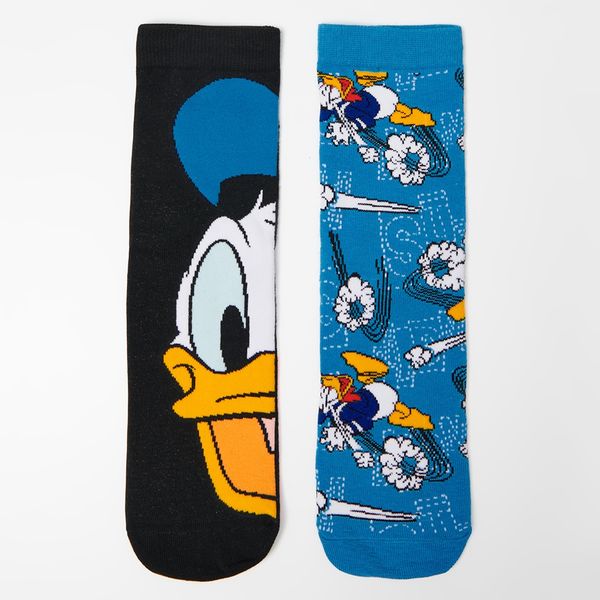 House House - Komplet od 2 para čarapa Donald Duck - Šarena