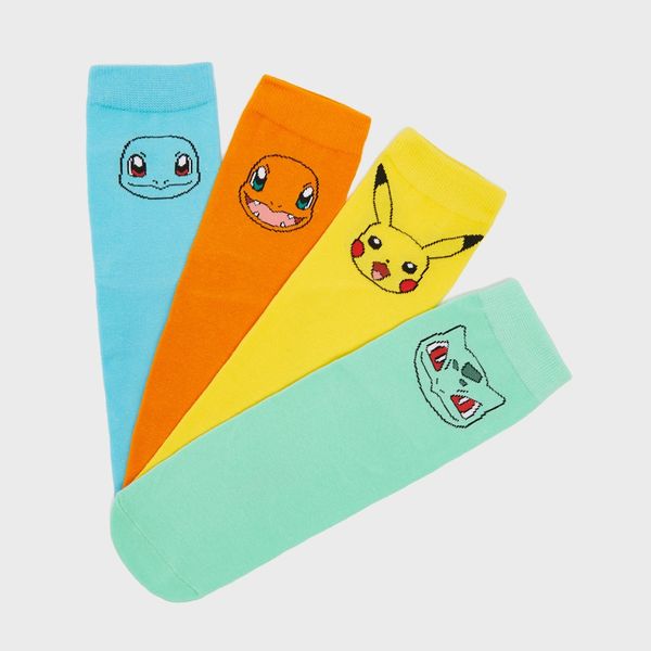 House House - Komplet od 4 para čarapa Pokémon - Šarena