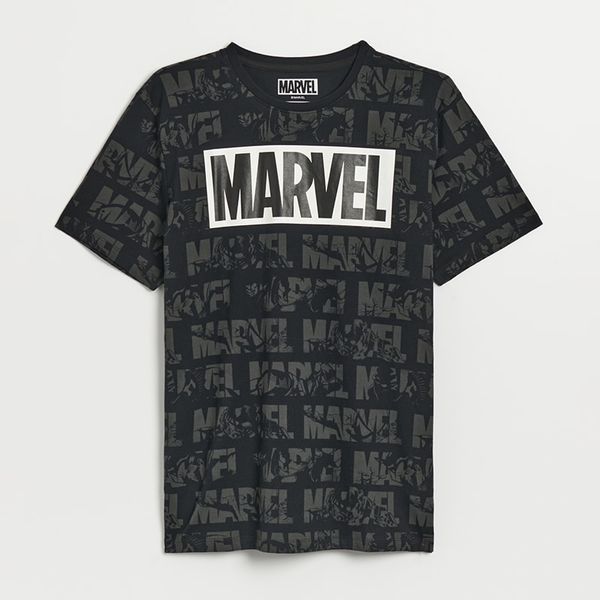 House House - Majica kratkih rukava Marvel - Crna