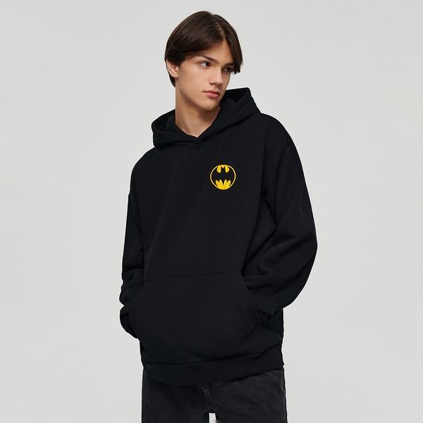 House House - Majica s kapuljačom Batman - Crna