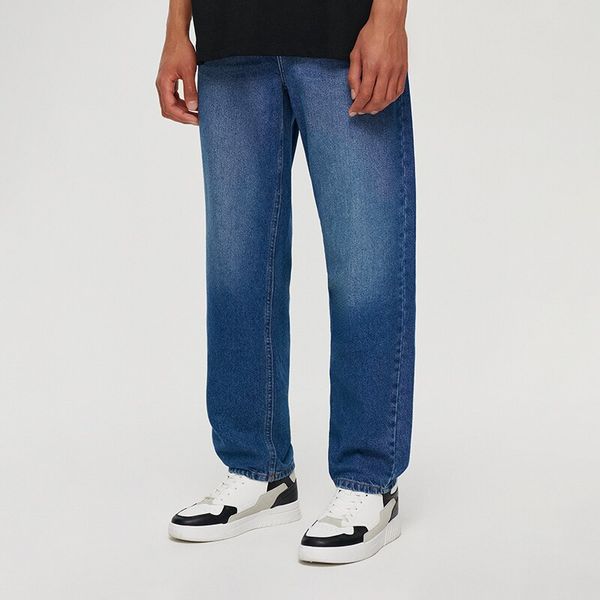 House House - Traperice relaxed fit - Plava