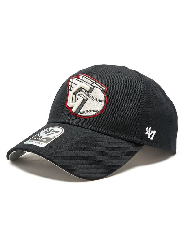 47 Brand 47 Brand Šilterica MLB Cleveland Guardians '47 MVP B-MVP08WBV-BKN Crna