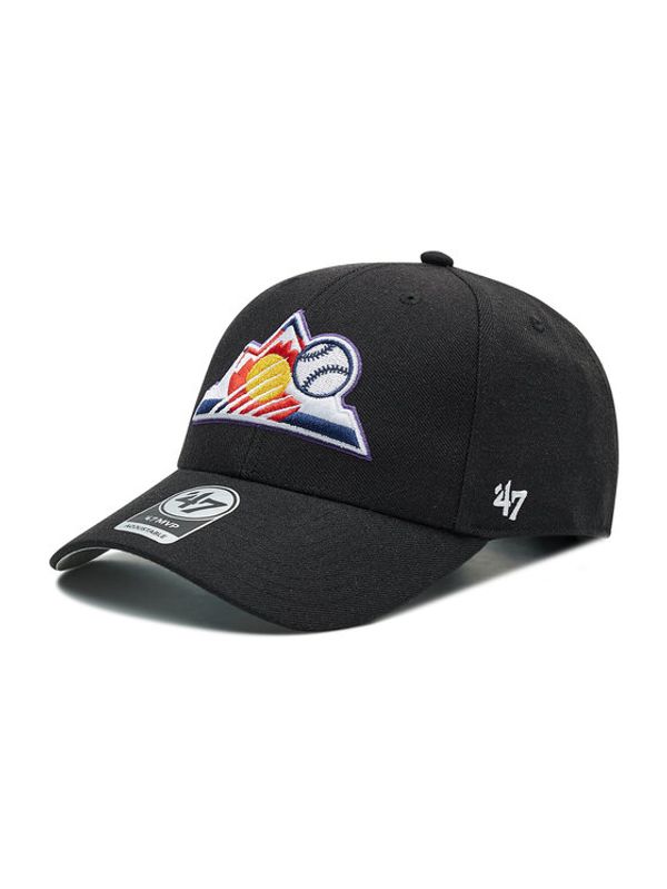 47 Brand 47 Brand Šilterica MLB Colorado Rockies B-MVP27WBV-BKI Crna