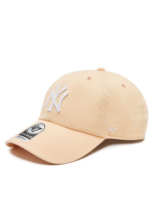 47 Brand 47 Brand Šilterica Mlb New York Yankees '47 Clean Up W/ No Loop Label B-NLRGW17GWS-AF Narančasta