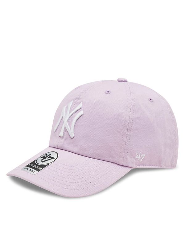 47 Brand 47 Brand Šilterica Mlb New York Yankees '47 Clean Up W/ No Loop Label B-NLRGW17GWS-YX Ljubičasta