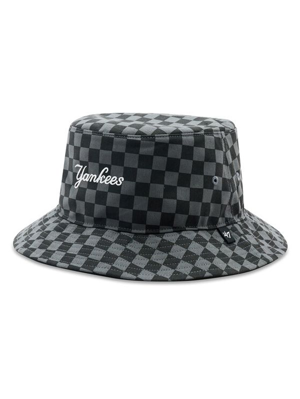 47 Brand 47 Brand Šilterica MLB New York Yankees Check Up Script 47 BUCKET B-CHKBK17GWF-CC Siva