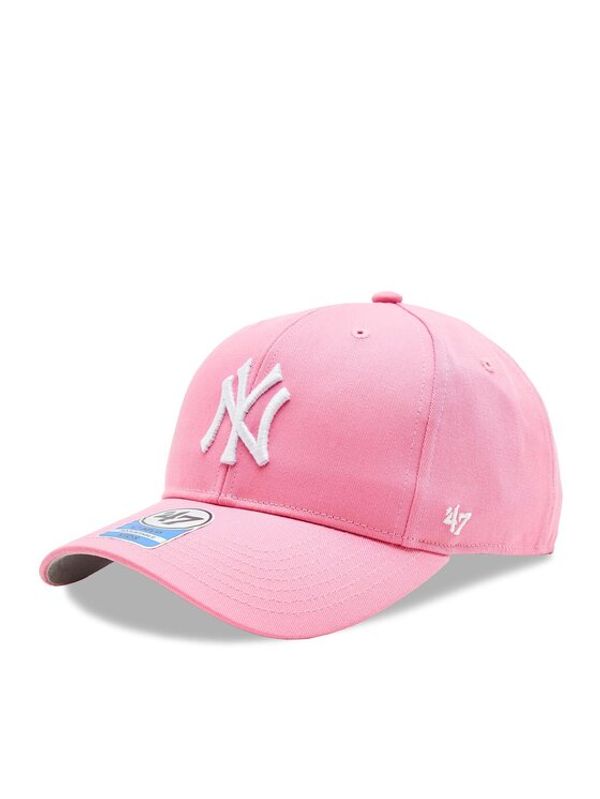47 Brand 47 Brand Šilterica MLB New York Yankees Raised Basic '47 MVP B-RAC17CTP-RSA Ružičasta
