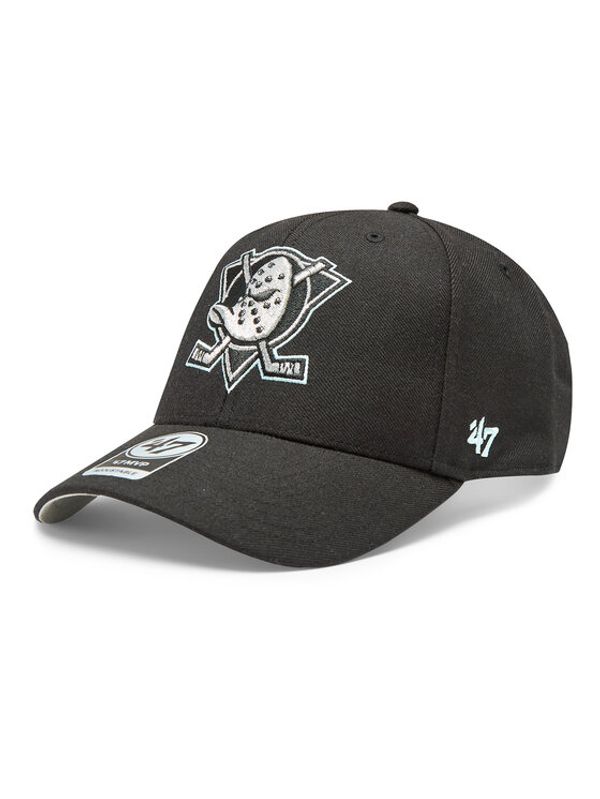 47 Brand 47 Brand Šilterica NHL Anaheim Ducks Metallic Snap '47 MVP H-MTLCS25WBP-BKA Crna