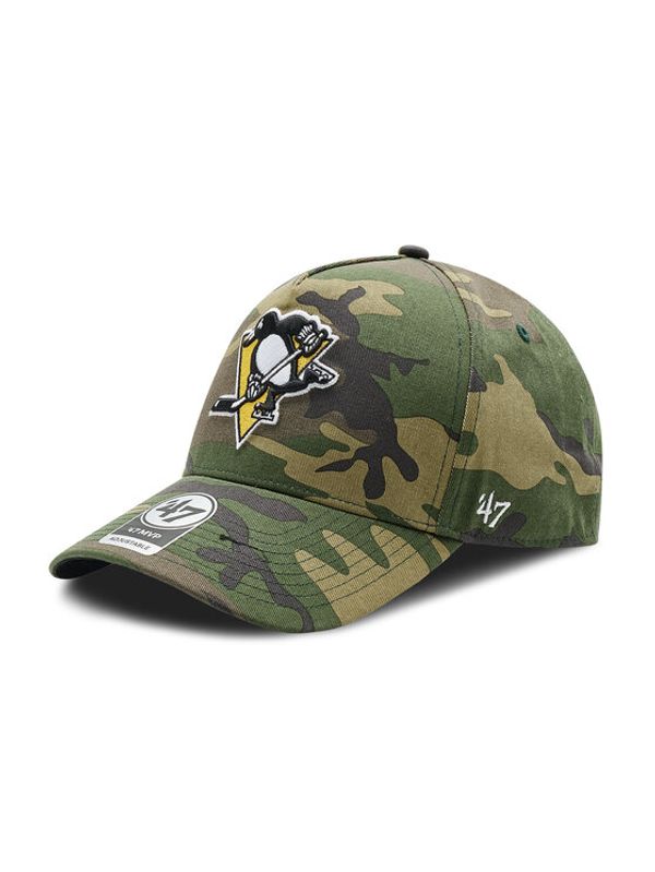 47 Brand 47 Brand Šilterica Nhl Pittsburgh Penguins Grove H-GRVSP15CNP-CMA Zelena