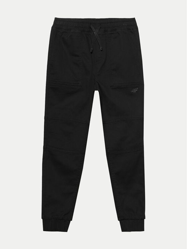 4F 4F Donji dio trenerke 4FJWSS24TTROM588 Crna Regular Fit
