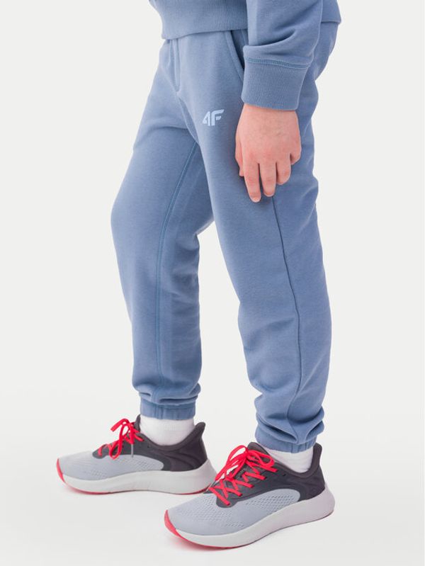 4F 4F Donji dio trenerke 4FJWSS24TTROM597 Plava Regular Fit