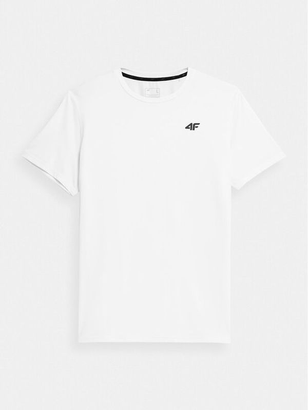 4F 4F T-shirt 4FWSS24TFTSM598 Bijela Regular Fit