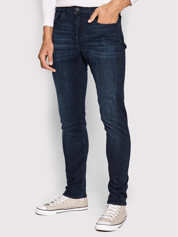 7 For All Mankind 7 For All Mankind Traperice Luxe Performance Plus JSMXA230IP Tamnoplava Slim Fit