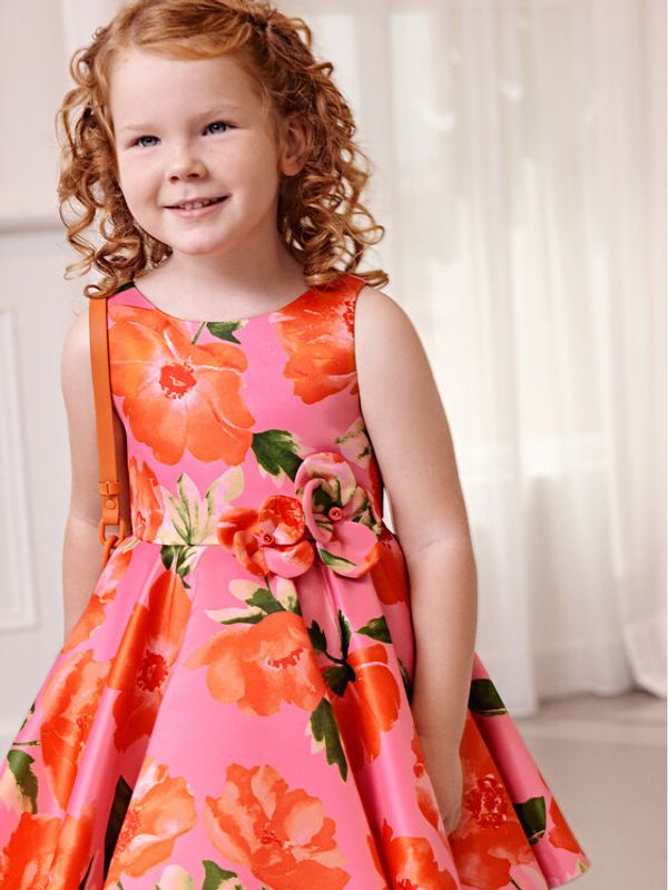 Abel & Lula Abel & Lula Elegantna haljina 5060 Šarena Regular Fit