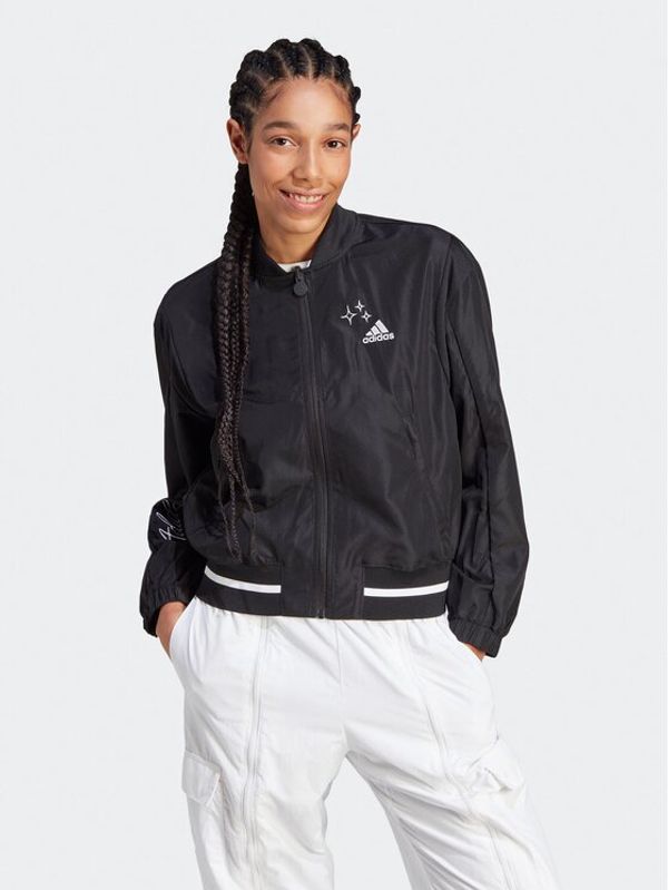 adidas adidas Bomber Scribble IJ8752 Crna Loose Fit