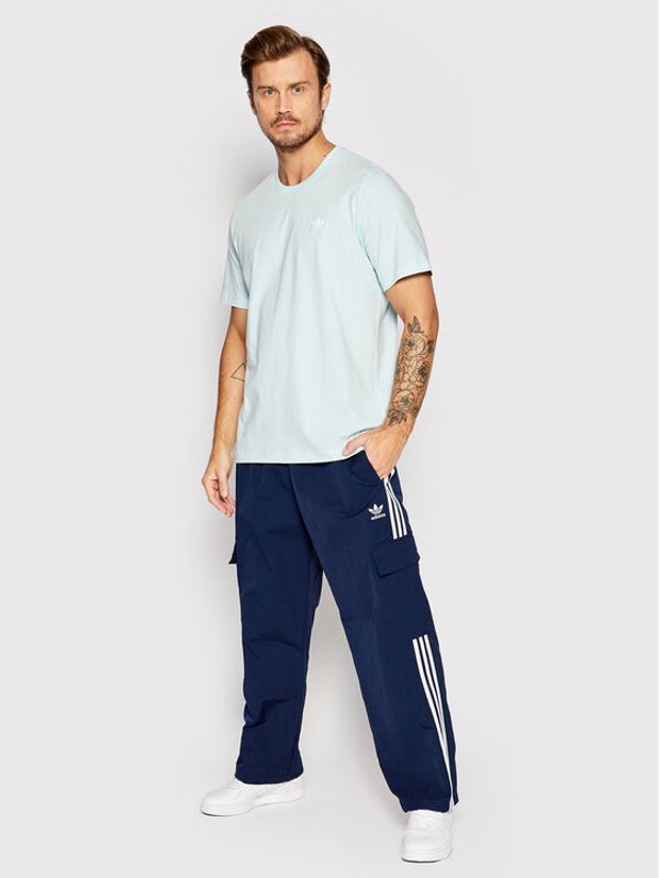 adidas adidas Donji dio trenerke adicolor 3-Stripes Cargo HN6735 Tamnoplava Relaxed Fit