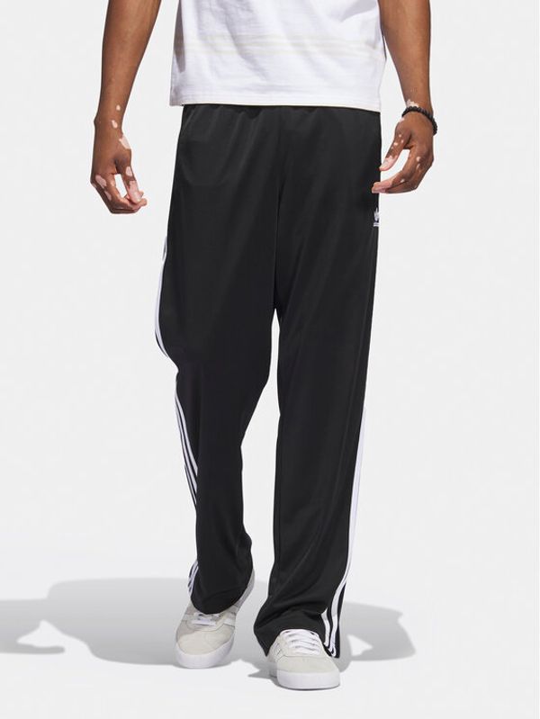 adidas adidas Donji dio trenerke adicolor Classics Firebird IJ7055 Crna Regular Fit