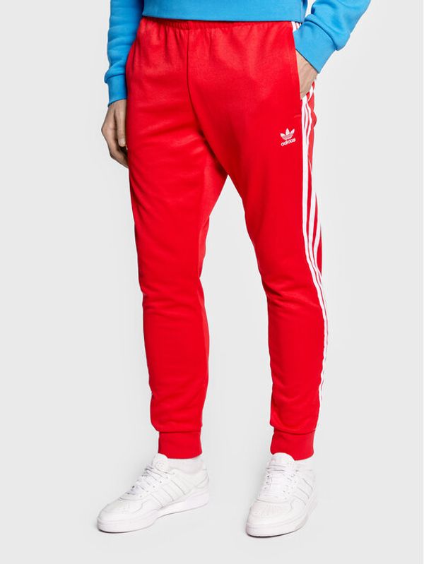 adidas adidas Donji dio trenerke adicolor Classics Primeblue HF2134 Crvena Slim Fit