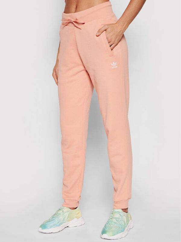 adidas adidas Donji dio trenerke adicolor Essentials H37874 Ružičasta Slim Fit