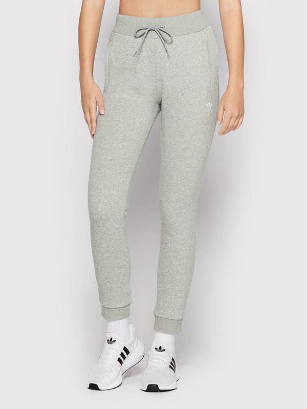 adidas adidas Donji dio trenerke adicolor Essentials HM1836 Siva Slim Fit