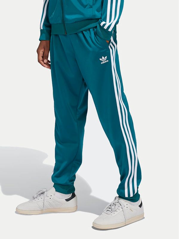 adidas adidas Donji dio trenerke adicolor SST IY7463 Tirkizna Regular Fit