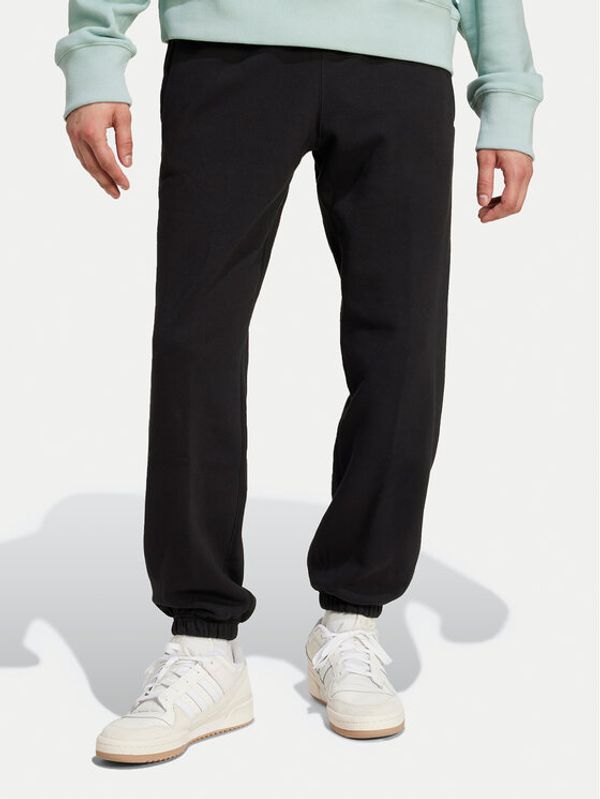 adidas adidas Donji dio trenerke Premium Essentials IY2245 Crna Loose Fit