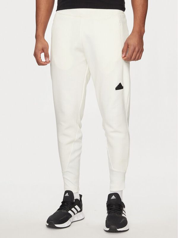 adidas adidas Donji dio trenerke Z.N.E. Premium IN1912 Bijela Regular Fit