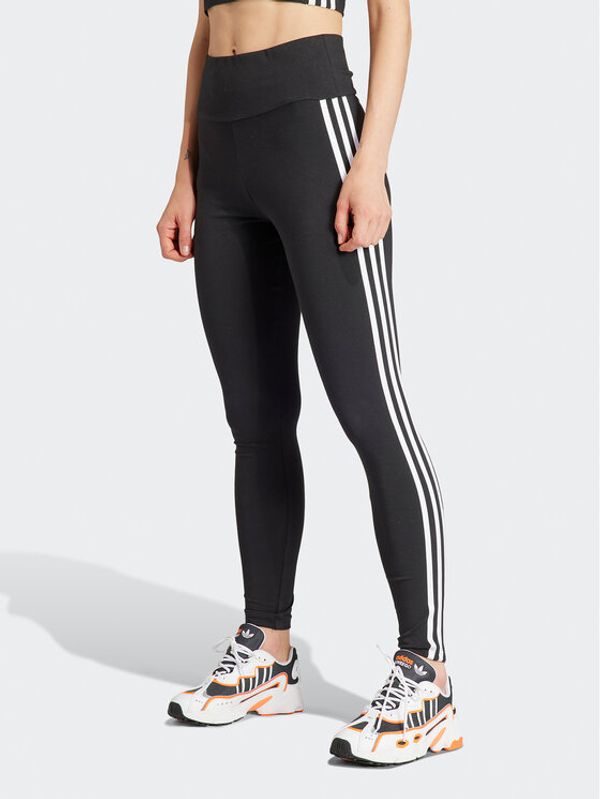 adidas adidas Leggings 3-Stripes IP2968 Crna Slim Fit