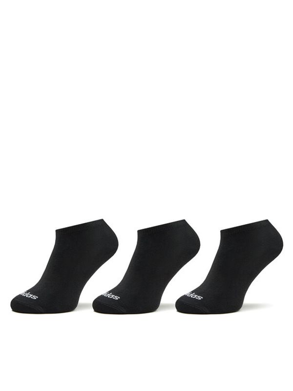 adidas adidas Niske unisex čarape Thin Linear Low-Cut Socks 3 Pairs IC1299 Crna