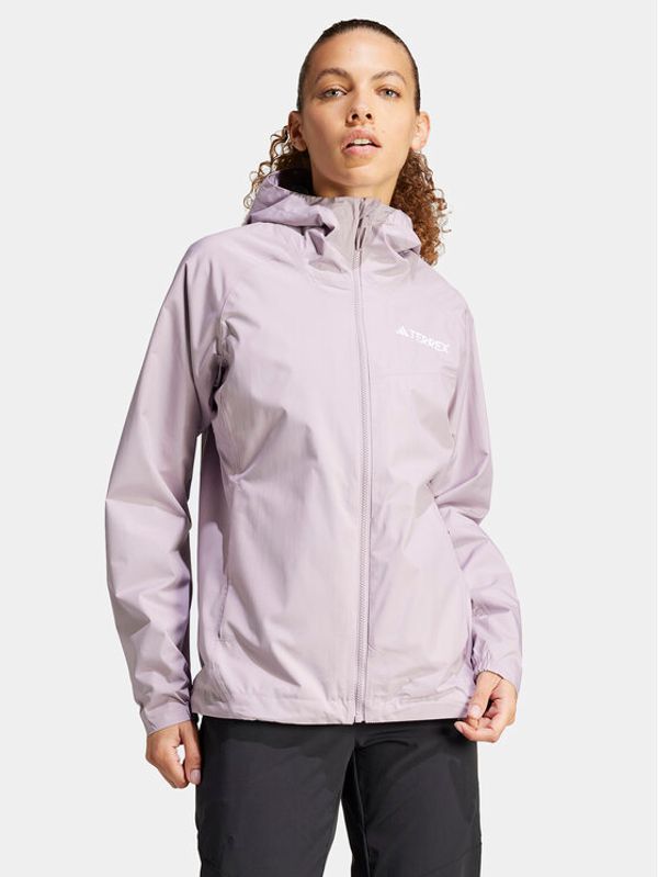 adidas adidas Outdoor jakna Terrex Multi 2L RAIN.RDY IP1485 Ljubičasta Regular Fit