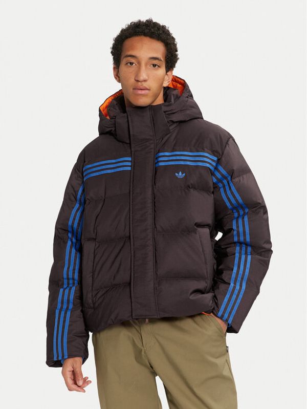 adidas adidas Pernata jakna 70's Premium JL9556 Smeđa Regular Fit