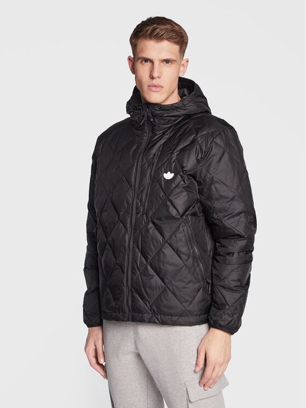 adidas adidas Pernata jakna Down Quilted Puffer HL9205 Crna Regular Fit