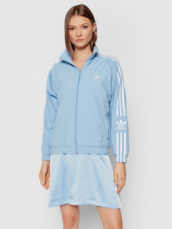 adidas adidas Prijelazna jakna adicolor Classics Lock-Up Track H20541 Svijetloplava Regular Fit