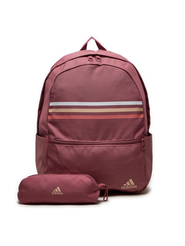 adidas adidas Ruksak Classic Horizontal 3-Stripes IZ1897 Ružičasta