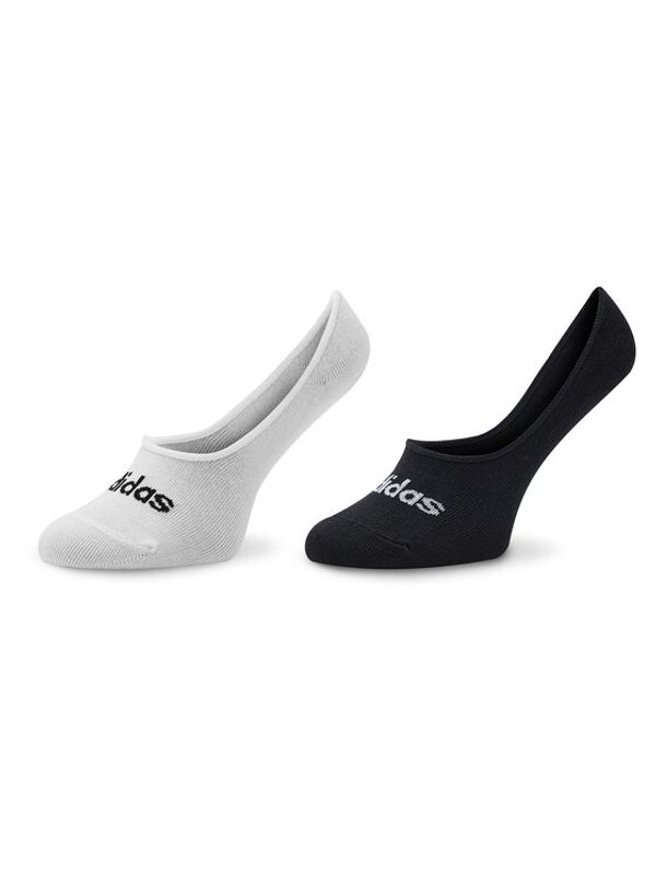 adidas adidas Set od 2 para unisex niskih čarapa Thin Linear Ballerina IC1295 Crna