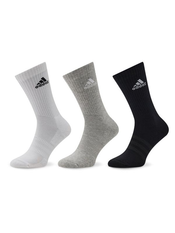 adidas adidas Set od 3 para unisex visokih čarapa Cushioned Crew IC1311 Šarena