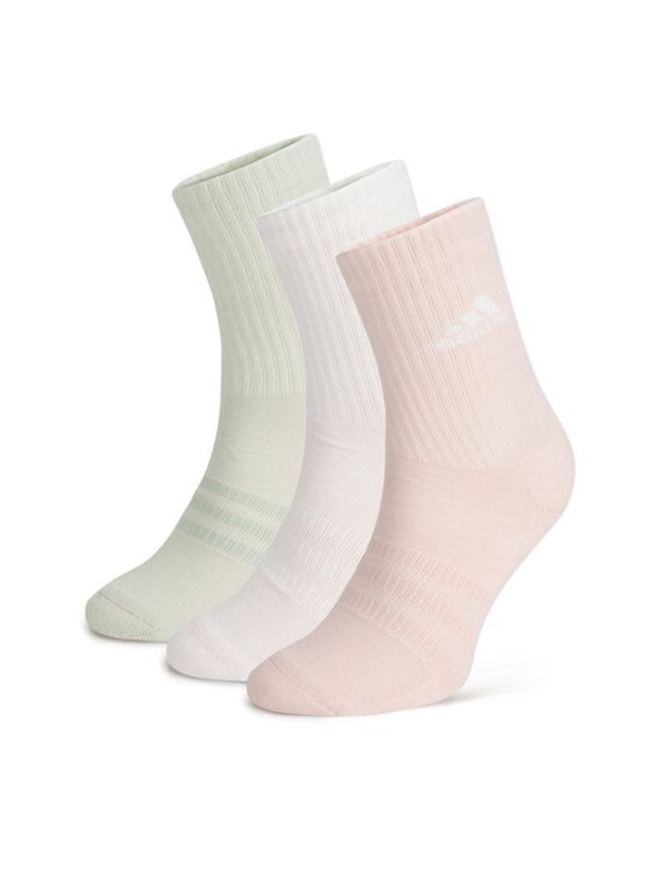 adidas adidas Set od 3 pari ženskih visokih čarapa IZ0161 3-PACK Šarena
