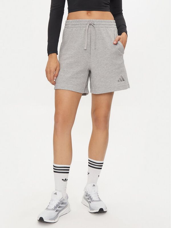 adidas adidas Sportske kratke hlače ALL SZN IY6826 Siva Loose Fit