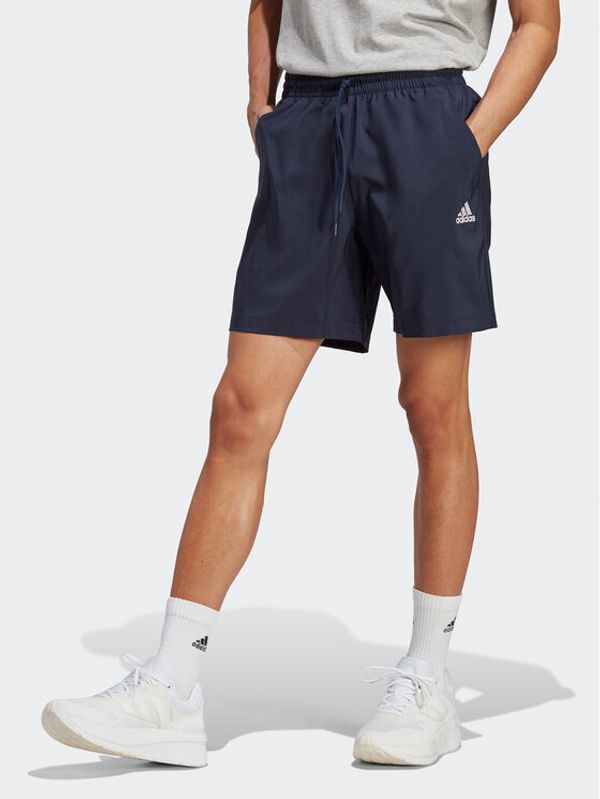 adidas adidas Sportske kratke hlače Essentials Chelsea Small Logo IC9393 Tamnoplava Regular Fit