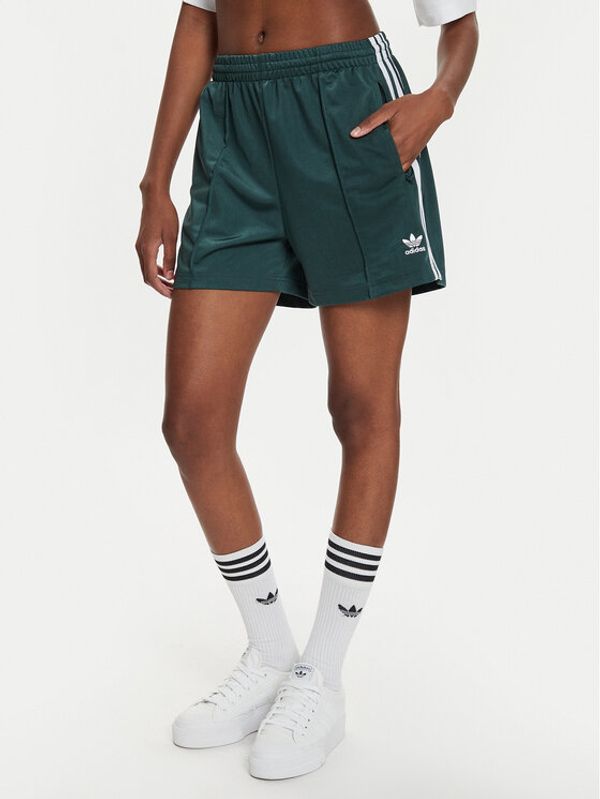 adidas adidas Sportske kratke hlače Firebird IY7210 Zelena Loose Fit